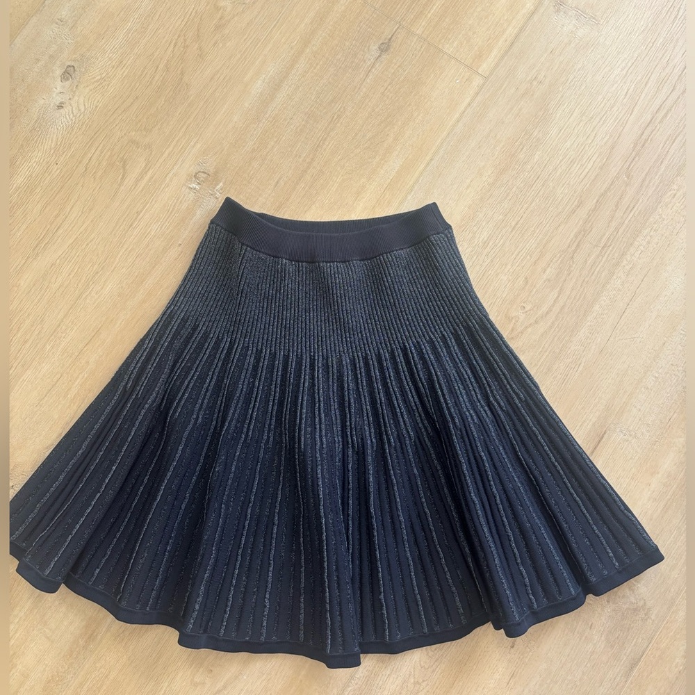 ALC pleated a-line skirt